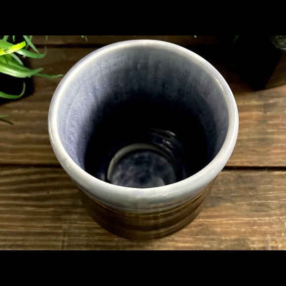 Vintage Studio Art Pottery Handleless Mug - Picture 5 of 8